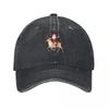 Santa Riding A Reindeer Fashion Baseball Caps Women Men Cap Sun Hat Adjustable Trucker Hats