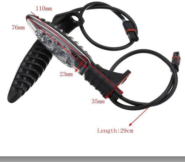 BMW Motorcycle LED Turn Motorcycle Turn Signals for BMW S1000RR HP4 S1000R M1000RR S1000XR R1200GS R1200R R1200RS F800GS K1200 R High Brightness of