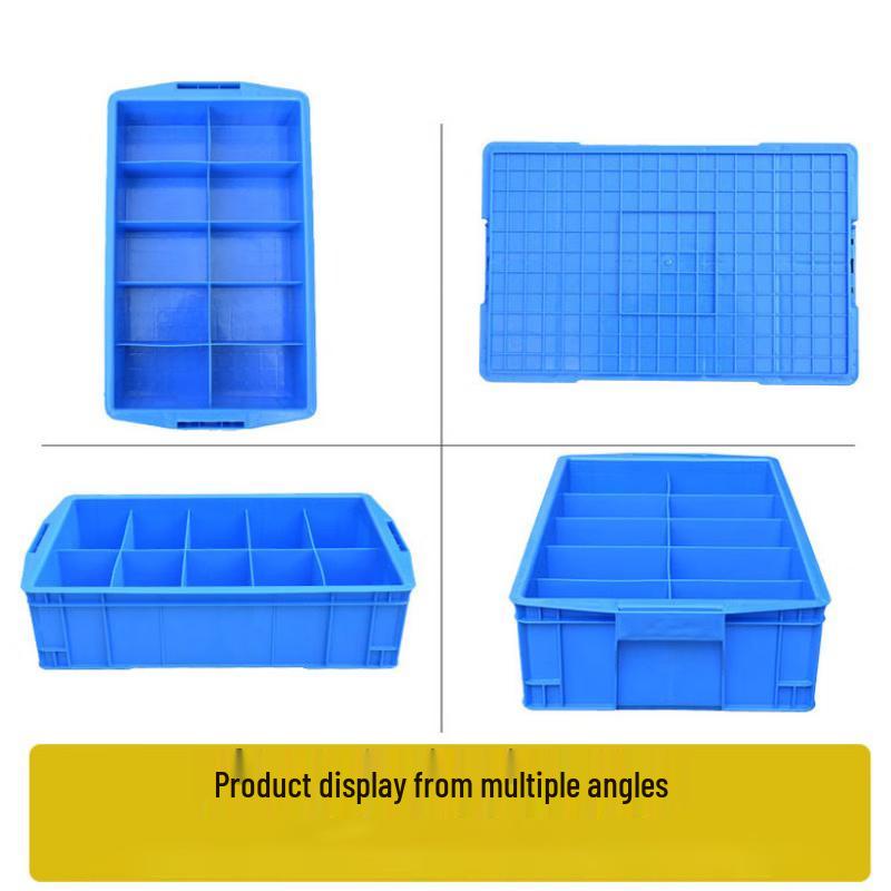 Multi-Grid Plastic Parts Storage Organizer Box
