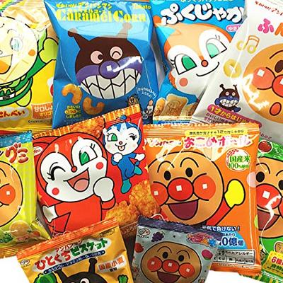 Loja Kamenosuke original Anpanman pequena sacola doces sortidos 10 tipos 50 sacos conjunto