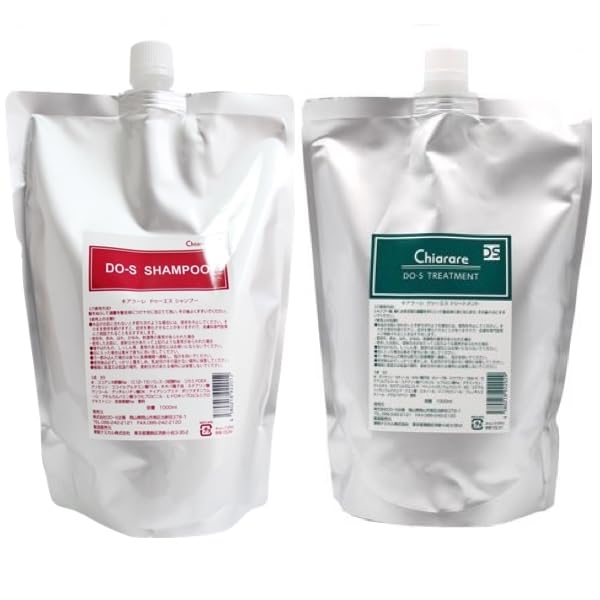 

Chiarare Shampoo and Treatment 1000ml Set DO-S