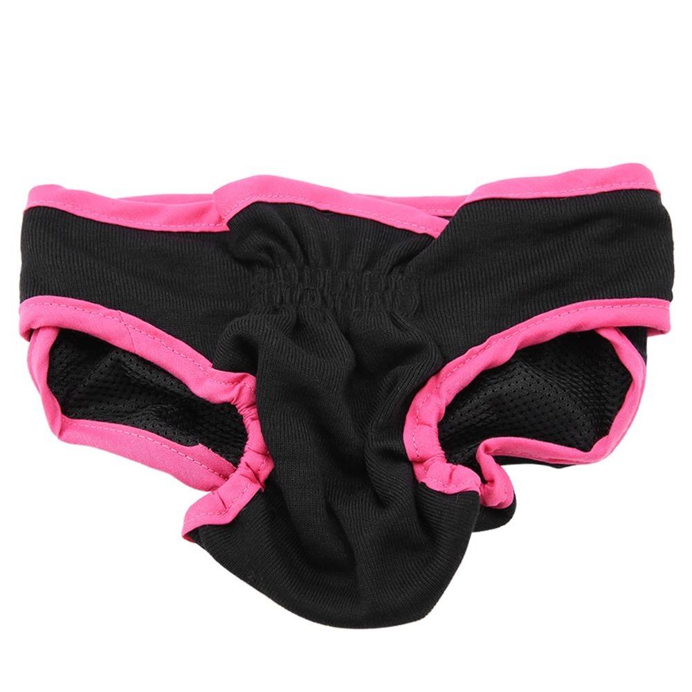 Adjustable Sticky Strap Dog Sanitary Pant Soft Fabric Pet Period Underwear  Outdoor Walking