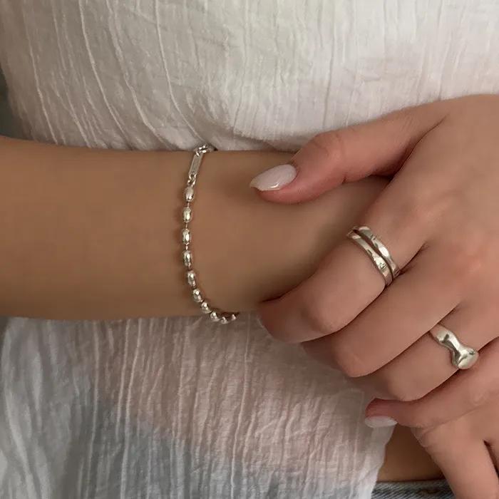 Volume Eggball Chain Bracelet_mvb19