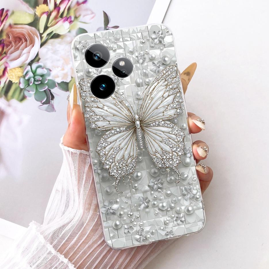 For Realme GT 7 GT7 T 5G Case RMX5061 Cute Lion Fashion Painted Cover Soft Silicone Phone Case For Realme GT 7 Pro GT7T 5G Shell