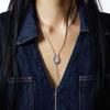 NIMBUS Horseshoe Drop Ball Y Chain Necklace
