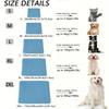 Kühlmatte für Hunde, Sommer, kaltes Haustierbett, extragroß, für kleine und große Hunde, Haustierzubehör, strapazierfähige Katzendecke, Sofa, Katzen-Eiskissen, Decke