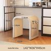 Modern Minimalist U-Shaped Dressing Stool