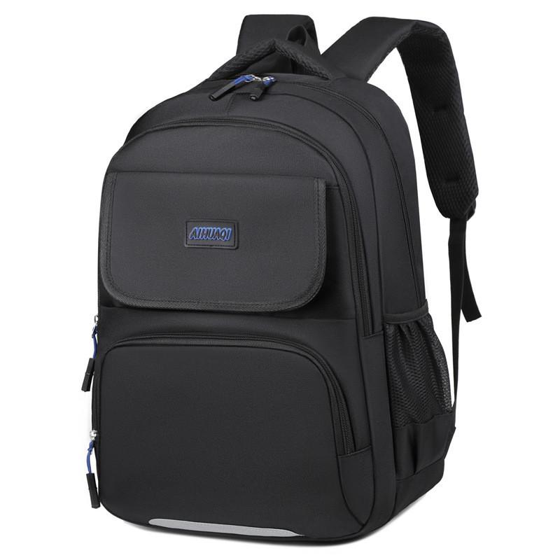 Unisex Oxford Backpack With Laptop Sleeve Breathable Design For School Travel
