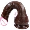 New Super Realistic Dildo Soft Skin Silicone Penis Glans With Powerful Suction Cup Anal Sex Toys For Woman Vagina Hot Dick XXL