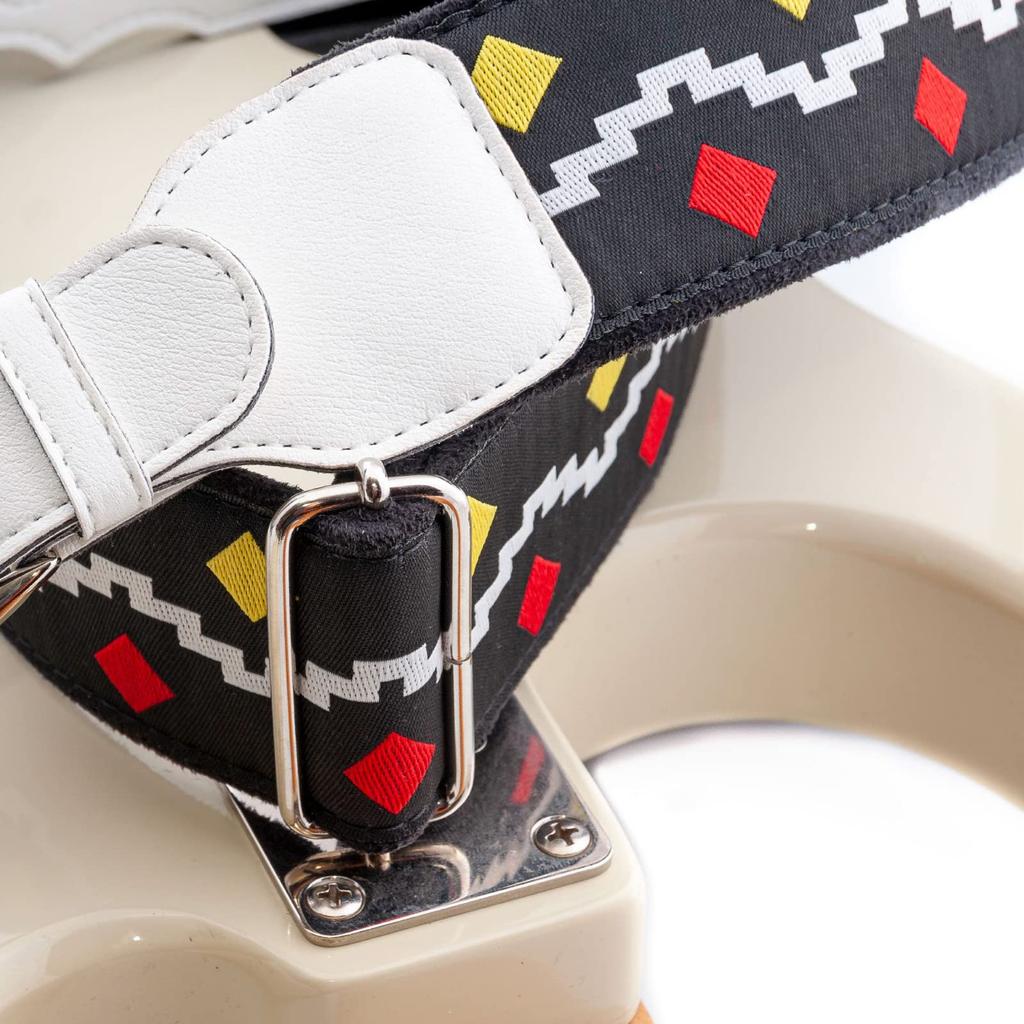 Right On Straps Gitarrengurt Breite Länge LEGEND GET BACK BLK [RightOn! [GURTE] 6cm, 85-150cm []