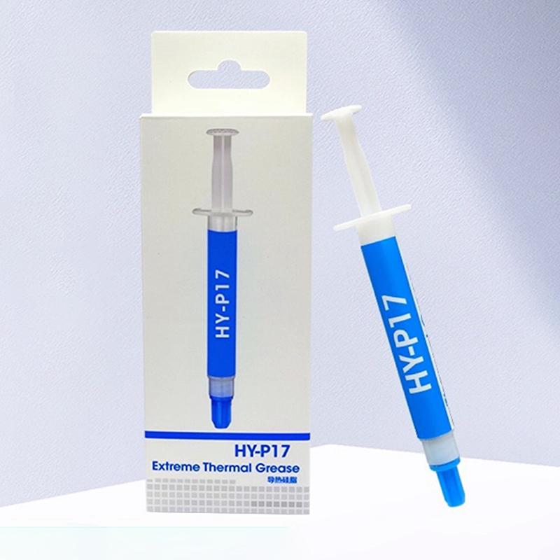 1 Pezzo Alta Conduttività Termica 17,3 W/M-K Hy-P17 Pasta Termica Prestazioni Premium Per Tutti i Processori Cpu/Gpu Accessori Fai da Te