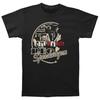 REO Speedwagon Hi Infidelity Rock & Roll Classico T-shirt Nera 100% Cotone da Uomo Magliette da Uomo Top