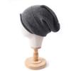 Strickmütze, 100 % Merinowolle, geschlechtsneutral, Pullovermütze, warm, für den Winter, einfarbig, Schlapphut, modisch, lässig, Damen, Beanie-Mütze, Herren