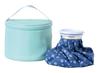 Pearl Metal Ice Pack with Cooler Water Ice Heatstroke Large Snow Cool Storage Bag, Pillow, Pack, Icing, Prevention, Size, Pattern, DC-6074