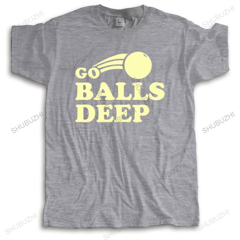 

Hot sale o-neck summer Tshirt men cotton tops Go Balls Deep Beer Pong Socceror Basketballer brand fashion t-shirt men cotton 4XL