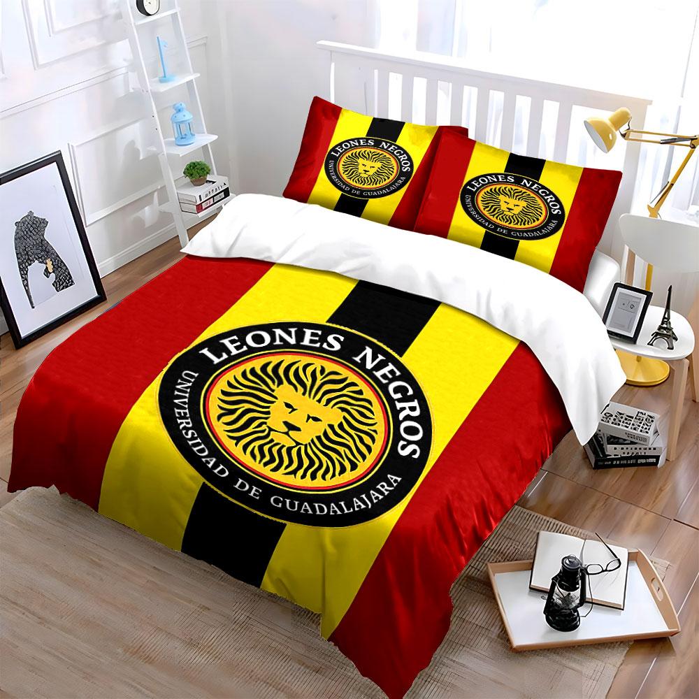 Leones Negros Lion Bedding Set Bedding Duvet Cover Set Duvet Cover Pillowcases (1 * Duvet Cover 2 * Pillowcases, without duvet insert)
