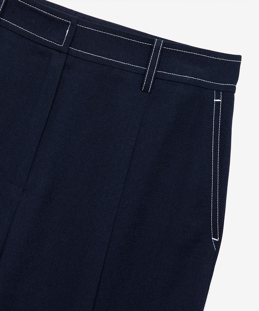 MIND BRIDGE WOMEN [W] Straight Stitch Slacks