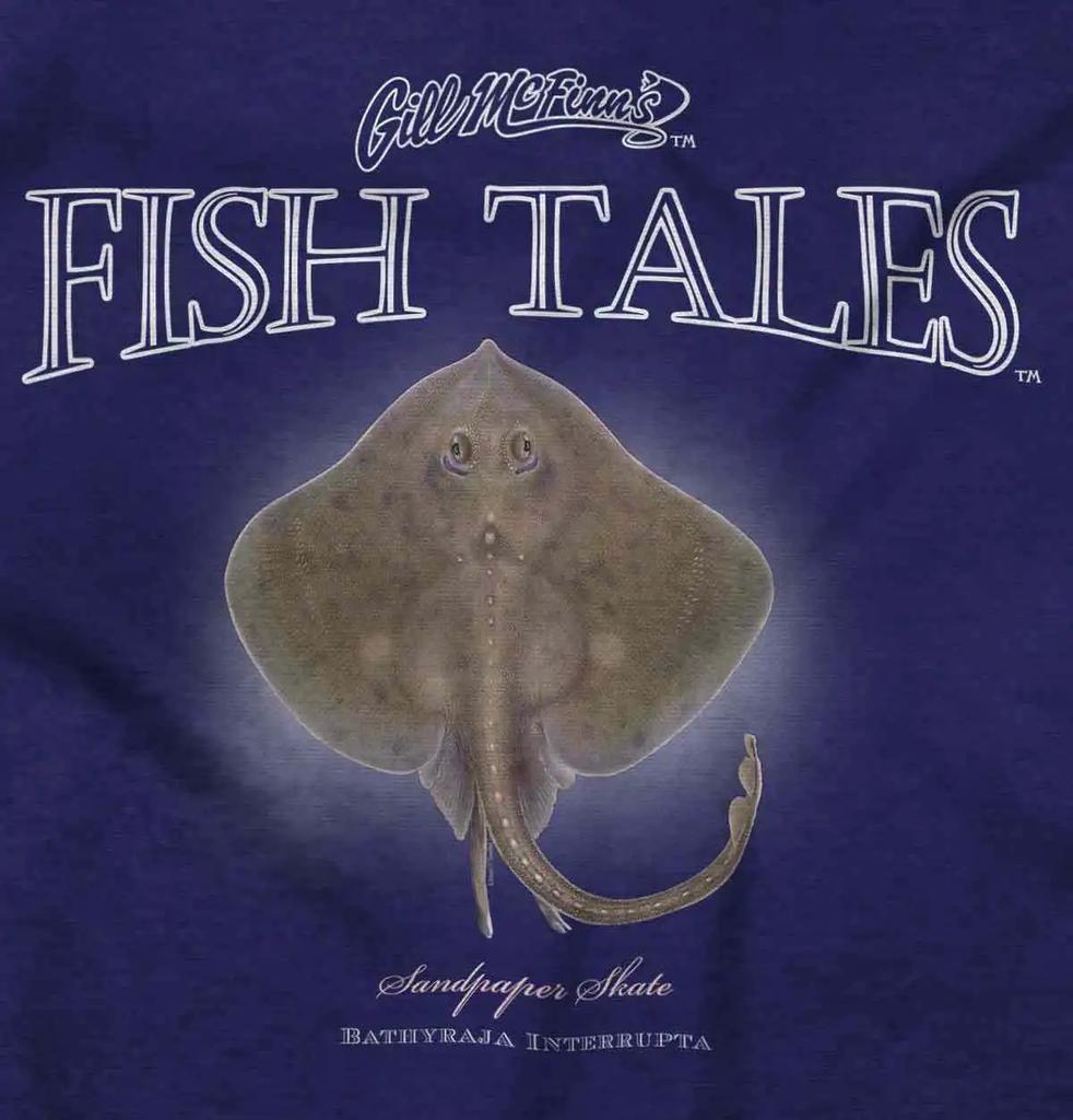 Sandpaper Skate Fishing Fisherman Anglers Gift TShirt 100 Cotton ONeck Summer Short Sleeve Casual Mens Tshirt Size S3XL