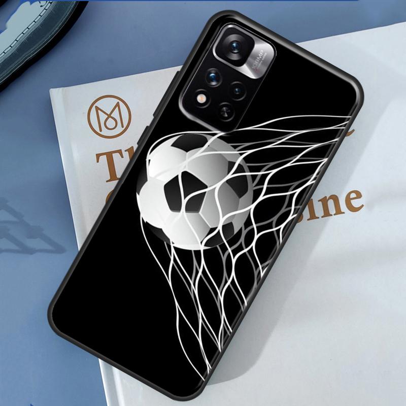Football Case For Redmi Note 9 10 Pro Cover For Redmi Note 12 11 Pro 8 10S 11S 9A 9C 12C