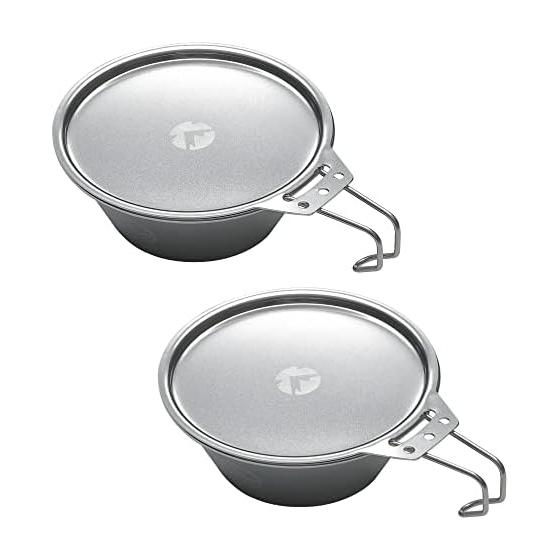 CAMPING MOON Кружка для кемпинга из нержавеющей стали Sierra Cup с крышкой 310 мл S-220-SG-2P