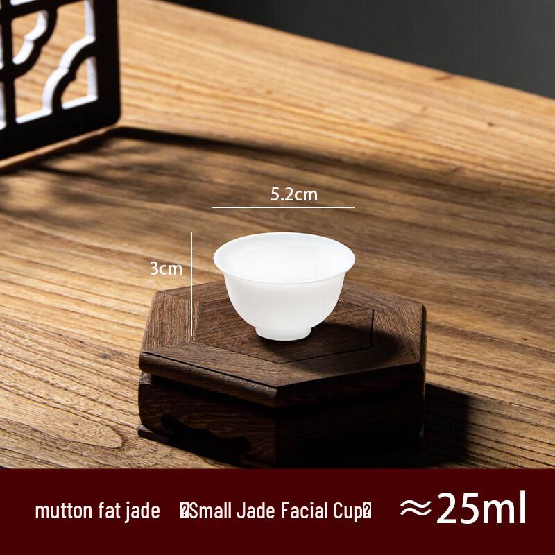 ZISIZ Pure White Chaozhou Ceramic Kung Fu Teacups - 10-Pack