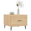 VidaXL Table basse Chêne sonoma 50x50x40 cm Bois d'ingénierie 829434
