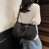 Women's Large Capacity Tote Bag Student Class Shoulder Bag Commuter Travel Bag Storage Bag