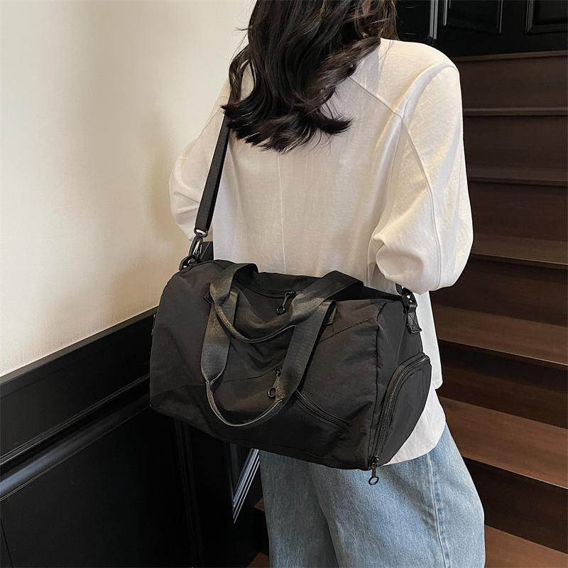 Women's Large Capacity Tote Bag Student Class Shoulder Bag Commuter Travel Bag Storage Bag