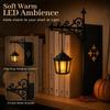 Gotischer Buchständer mit Hängelaterne, Halloween Kürbisdekor, Atmosphärische Lampe für die Bibliothek, Dekorative Souvenir für Lesebegeisterte