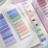 200 Sheet/set Simplicity Sticky Note Creative Gradient Color Series Sticky Memo Pad Study Stationery Index Sticky Note Student