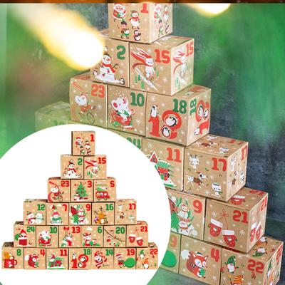Christmas Calendar Advent Packaging Nativity for Goody Treat