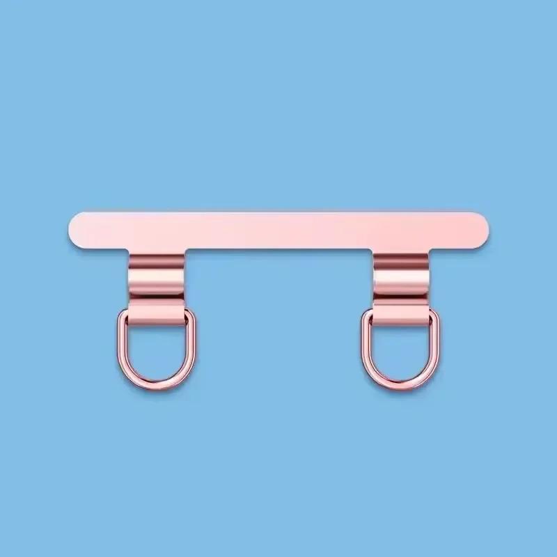 Xiaomi Cordón para Teléfono Móvil de Acero Inoxidable Junta Clips para Colgar Cordón de Metal Ultra Fino Parche de Correa para Teléfono Móvil Clip de Tarjeta de Reemplazo