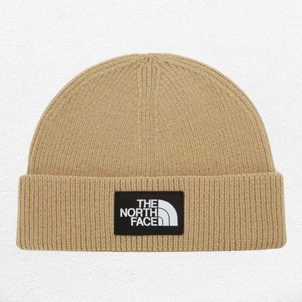 The North Face NE3BR61D Big Logo Beanie 1931990 DARK_BEIGE