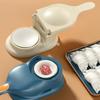 2 In1 Dumpling Machine Dumpling Manufacturing DIY Kit Wrapper Presser Manual Labor-Saving Ravioli Dough Skin Molder Machine