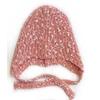 Korean Kids Winter Knit Hat Warm Ear Flap Beanie for Infants  Baby Stocking Cap with Ribbed Design Newborn Photography Props