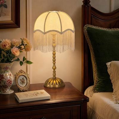 Vintage Style Fabric Lampshade 20CM 25CM 30CM Retro Lampshade 20CM 25CM 30CM  Bedside Lamp
