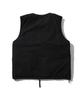 Search410 Overline Snap Vest Black