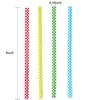 Polka-Dotted Bag Twist Ties 300 PCS 4" Durable Plastic Twist Ties with Dots for Kitchen & Bakery Packaging Mixed 8 Colors Bread Bags Ties for Candy