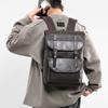 Retro Men's Backpack Large Capacity Waterproof Wear-resistant Multifunctional Computer Bag