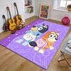 1pc B-Blucy8 Design Printed Area Rug Carpet for Bedroom Living Room Home Decor Rugs Mat Non Slip Mat Rug for Bedside