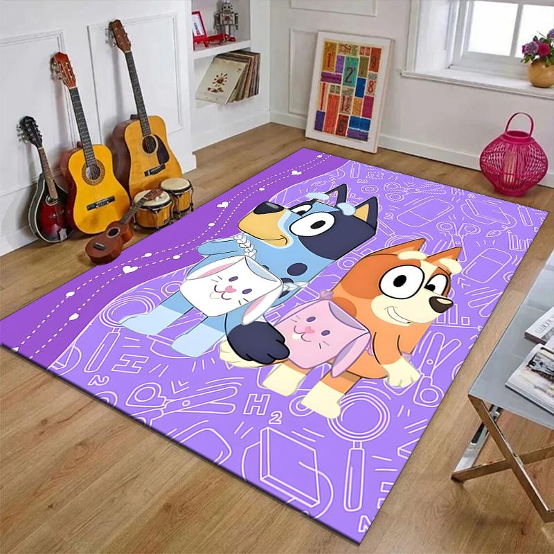 1pc B-Blucy8 Design Printed Area Rug Carpet for Bedroom Living Room Home Decor Rugs Mat Non Slip Mat Rug for Bedside