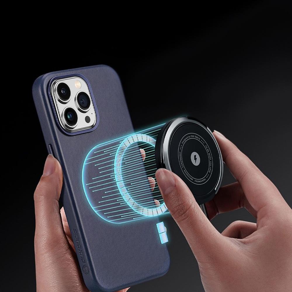 iPhone 14 Pro Max Case, Dux Ducis Max Naples, Blue