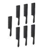 7pcs Hair Dressing Comb Professional Prevents Static Fine Tooth Carbon Fiber Hair Styling Comb for