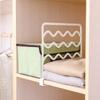 Plastic Shelf Dividers 25.5*27.5*3cm Wardrobe Dividers Simple Shelf Separators  Closets