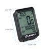 Speedometer, Multifunctional Wireless LCD Display Odometer, Records Distance and Time for Cycling Enthusiasts