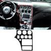 Piano Black Center Multimedia Trim Sticker For Alfa Romeo 159/Brera/Spider 04-11