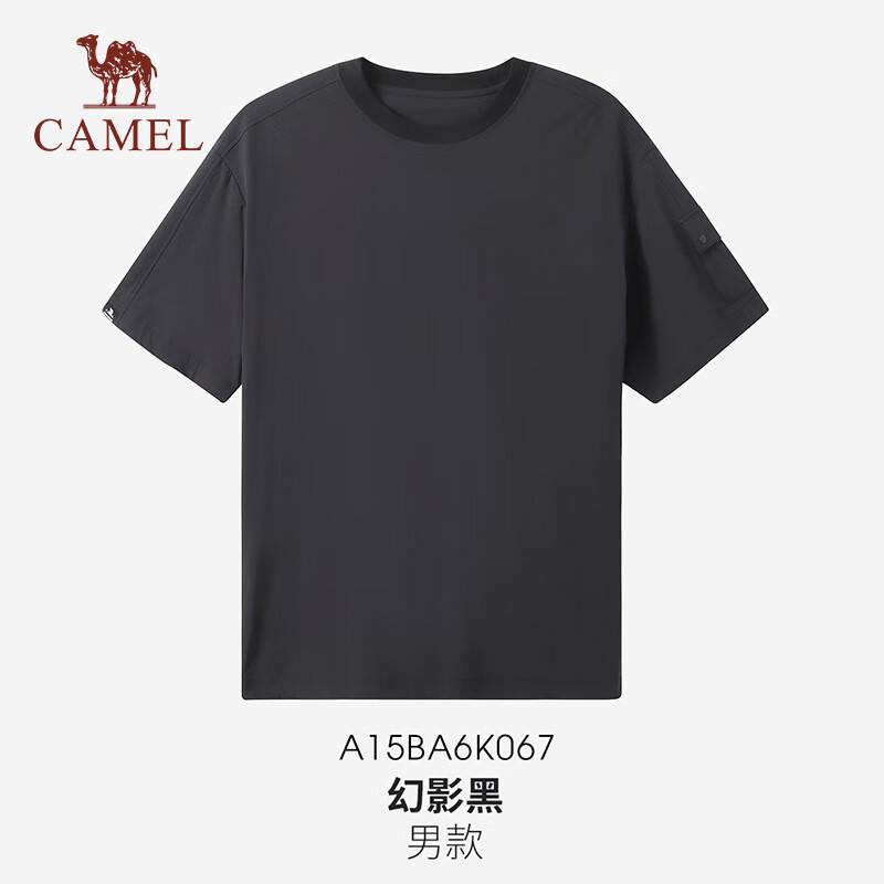 CAMEL Men s Quick-Dry Round Neck T-Shirt XL 2380₽