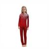 Christmas Prints Family Matching Long Sleeve Tops+Pants Set Family Matching Sets