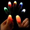 2Pcs Magic Light Up Finger Led Thumb Magic Trick Props Christmas New Year Party Novelty Funny Toys Glow In The Dark Kids Gifts