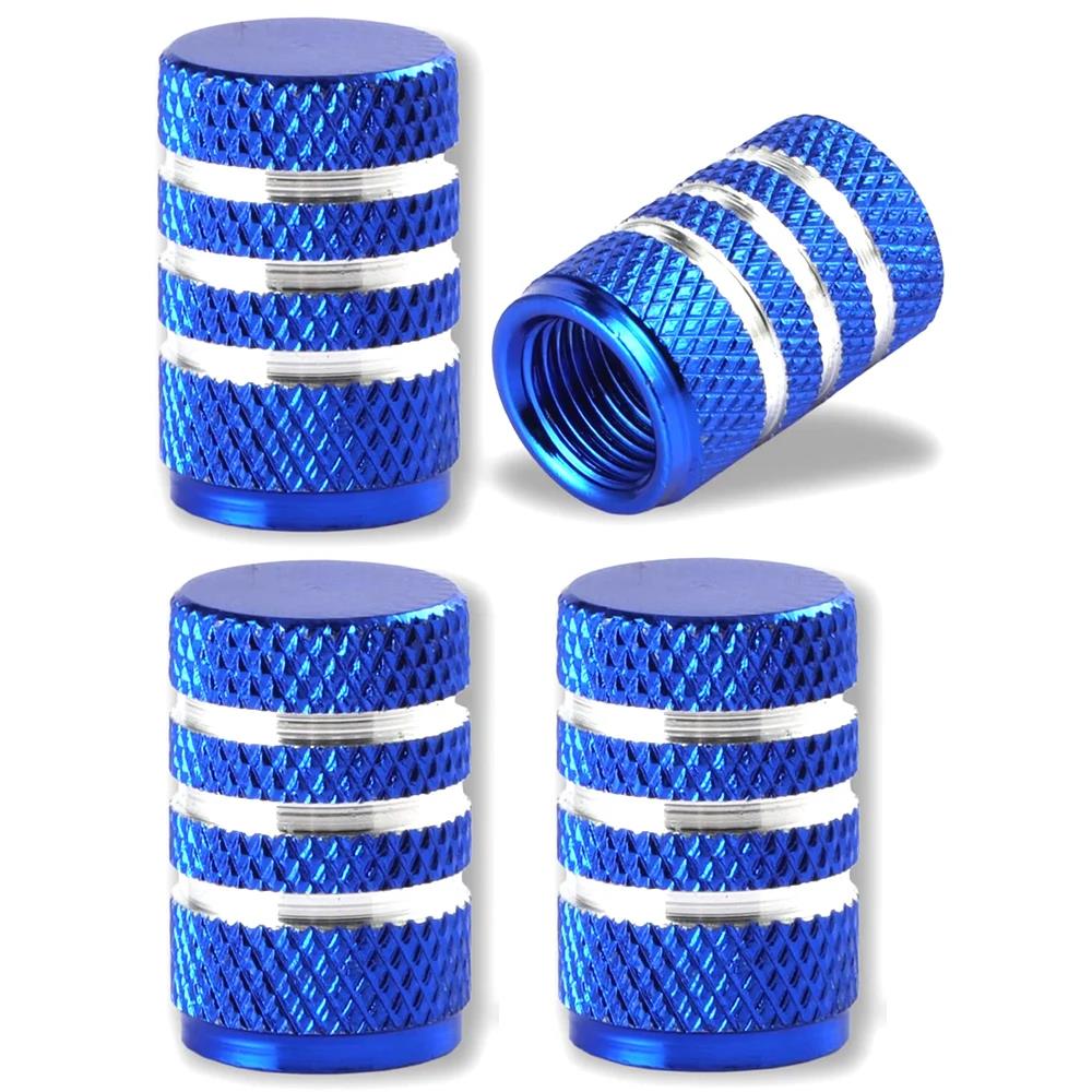 Aluminum Alloy Tire Valve Stem Caps 4 Pcs Universal Stem Covers for Cars Motorcycles and Bikes Auto Tire Accessoires Stem Caps1